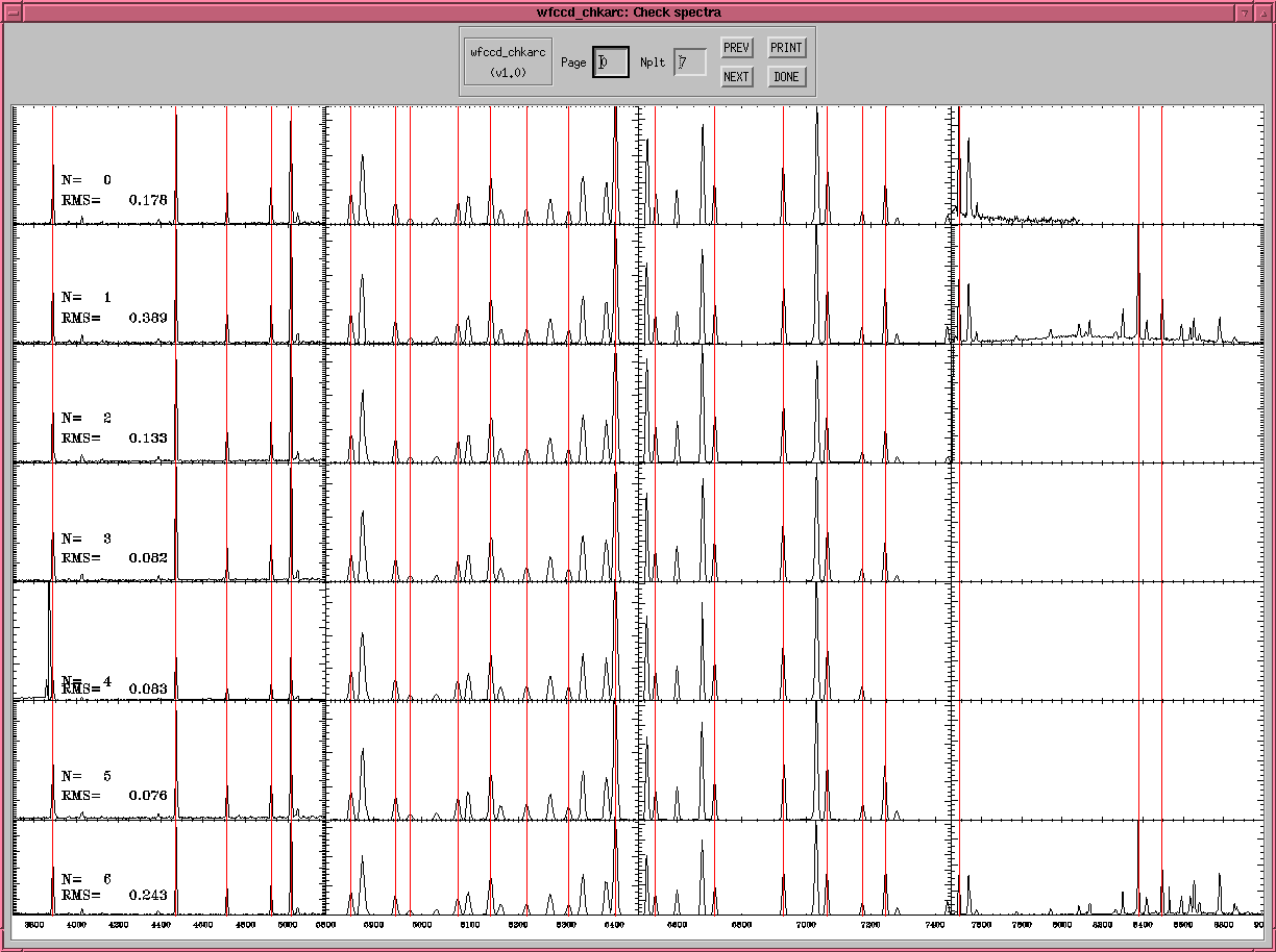 Screen shot of arc checker